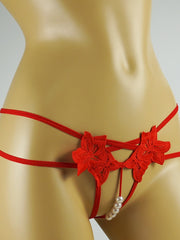 Load image into Gallery viewer, Floral Beads Underwear