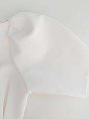 Load image into Gallery viewer, Ruffle Shoulder Sleeve Dress