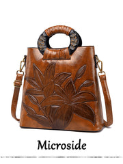 Load image into Gallery viewer, Leather Hand/Shoulder Bag