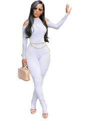 Load image into Gallery viewer, Long Sleeve Jumpsuit