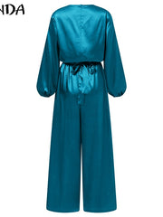 Load image into Gallery viewer, Satin Jumpsuit