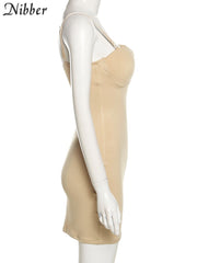 Load image into Gallery viewer, Slim-Fit Mini Dresse