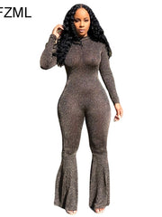 Load image into Gallery viewer, Flared Legg Jumpsuit