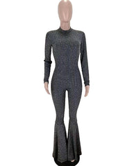 Load image into Gallery viewer, Flared Legg Jumpsuit