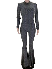 Load image into Gallery viewer, Flared Legg Jumpsuit