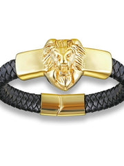 Load image into Gallery viewer, Lion Head Bracelet