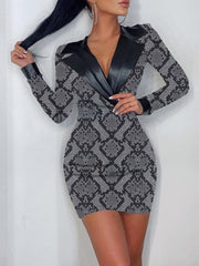 Load image into Gallery viewer, Lapel Collared Dress