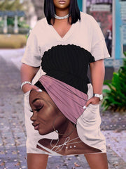 Load image into Gallery viewer, Print Dress