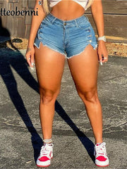 Load image into Gallery viewer, Jeans Shorts