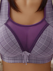 Load image into Gallery viewer, Bra With Sheer Patch