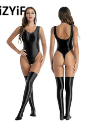 Load image into Gallery viewer, Bodysuit & Stocking Set