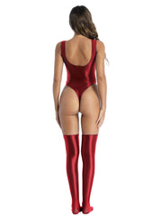 Load image into Gallery viewer, Bodysuit & Stocking Set