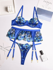 Load image into Gallery viewer, Three-Piece Lingerie Set