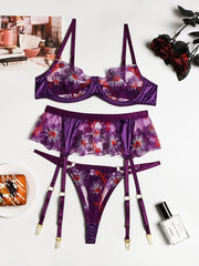 Load image into Gallery viewer, Three-Piece Lingerie Set