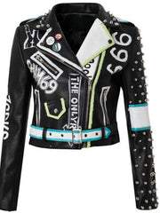 Load image into Gallery viewer, Long Sleeve Graffiti Jacket