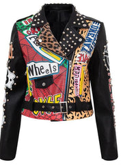 Load image into Gallery viewer, Long Sleeve Graffiti Jacket