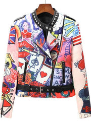 Load image into Gallery viewer, Long Sleeve Graffiti Jacket
