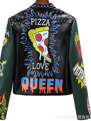 Load image into Gallery viewer, Long Sleeve Graffiti Jacket