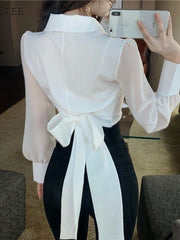 Load image into Gallery viewer, Turn-down Collar Long Sleeve Shirt