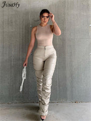 Load image into Gallery viewer, Faux Leather Pants