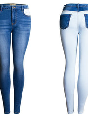 Load image into Gallery viewer, Two Tone Jeans