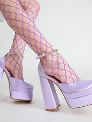 Load image into Gallery viewer, Chunky High Heel Shoes