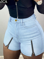 Load image into Gallery viewer, Jeans Shorts