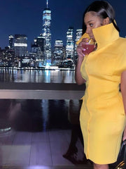 Load image into Gallery viewer, Oversized Collar Dress