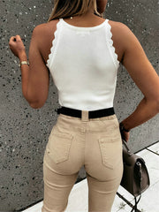 Load image into Gallery viewer, Scalloped Edges Tank