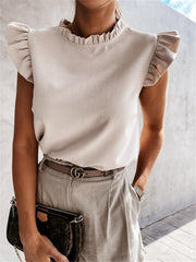 Load image into Gallery viewer, Ruffle Collared Blouse