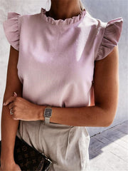 Load image into Gallery viewer, Ruffle Collared Blouse