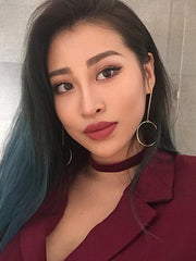 Load image into Gallery viewer, Circle Drop Dangle Earrings