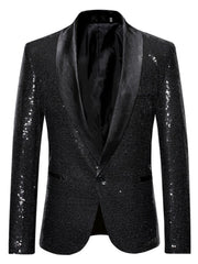 Load image into Gallery viewer, Sequin Blazer Jacket