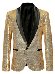 Load image into Gallery viewer, Sequin Blazer Jacket