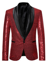 Load image into Gallery viewer, Sequin Blazer Jacket