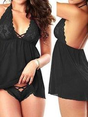 Load image into Gallery viewer, Sexy Lingerie Sleepwear Lace Women's Dress & Underwear - vendach