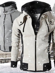 Load image into Gallery viewer, Zip-Up Hooded Jacket
