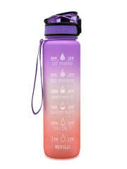 Load image into Gallery viewer, Water Bottle With Time Marker