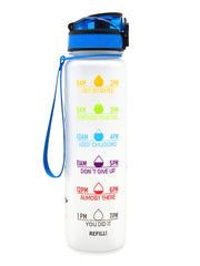 Load image into Gallery viewer, Water Bottle With Time Marker