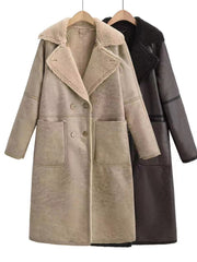 Load image into Gallery viewer, Winter Jacket With Belt Double Breasted