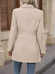 Load image into Gallery viewer, Elegant Single-breasted Woolen Coat Jacket