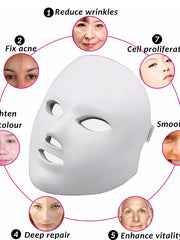 Load image into Gallery viewer, Light Therapy Face Mask