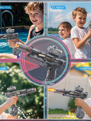 Load image into Gallery viewer, LED Lights Electric Water Guns