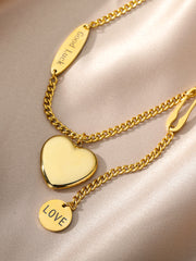Load image into Gallery viewer, Multilayer Heart Pendant Necklaces