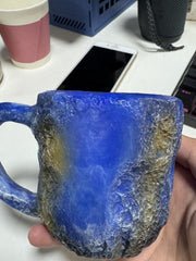 Load image into Gallery viewer, Resin Mineral Crystal Coffee Mugs With Handles