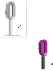 Load image into Gallery viewer, Self Cleaning Hair Brush For Women