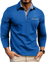 Load image into Gallery viewer, Long Sleeve Collar T-shirt