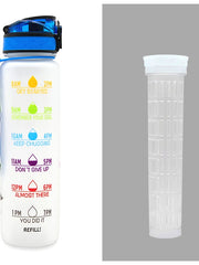 Load image into Gallery viewer, Water Bottle With Time Marker