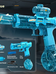 Load image into Gallery viewer, LED Lights Electric Water Guns