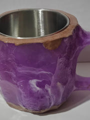 Load image into Gallery viewer, Resin Mineral Crystal Coffee Mugs With Handles